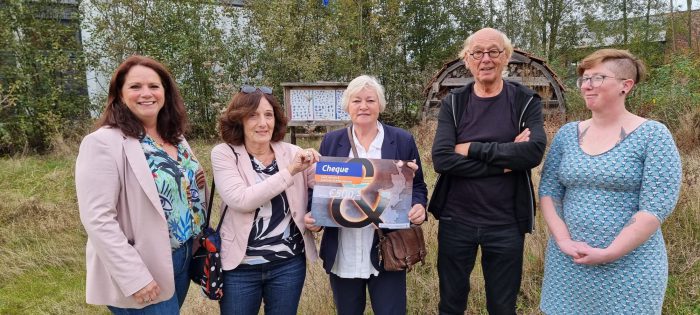 Diana, Thea, Truus, Jan en Sanne